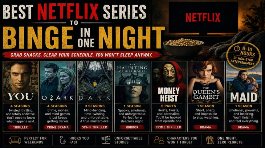 Best Netflix Series to Binge in One Night