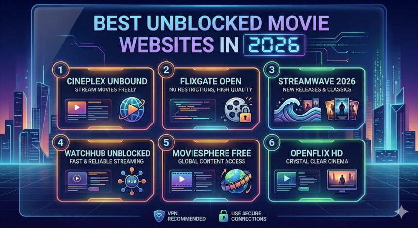 Best Unblocked Movie Websites in 2026