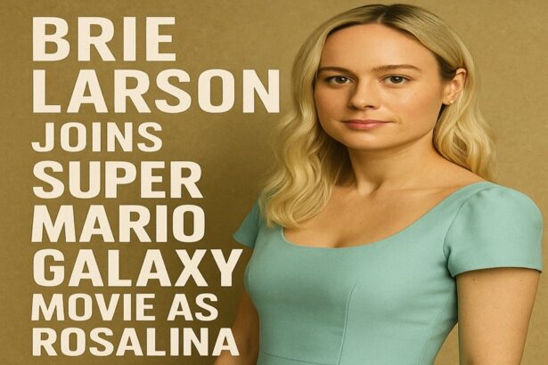 Brie Larson Joins Super Mario Galaxy Movie as Rosalina