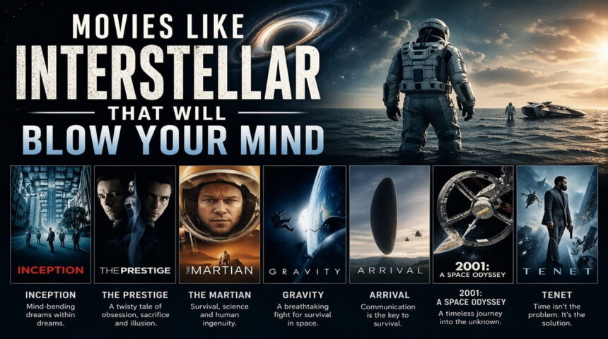 Movies Like Interstellar That Will Blow Your Mind