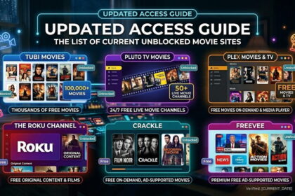 Updated List of Unblocked Movie Sites